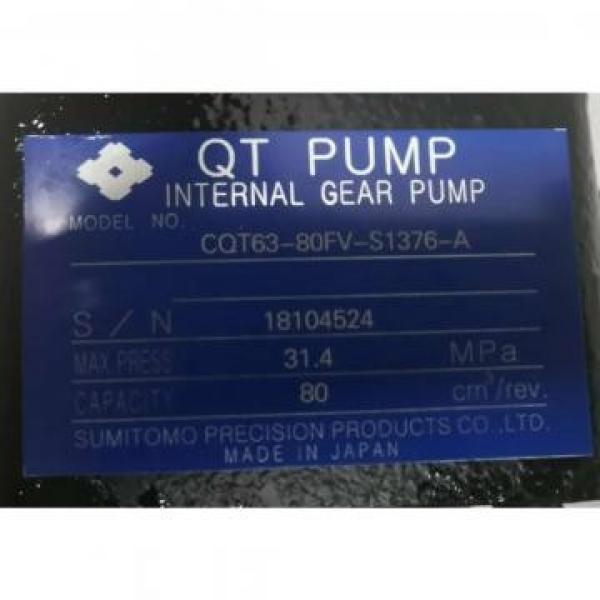 CQT63-80FV-S1376-A Japan Sumitomo Gear Pump #5 image